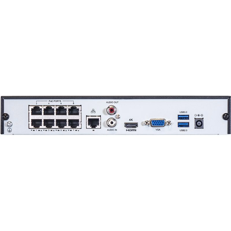 8-Channel POE - IP - HDMI Display